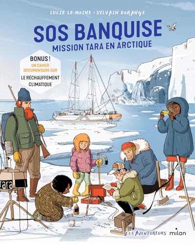 jaquette livre Sos Banquise - Mission Tara En Arctique