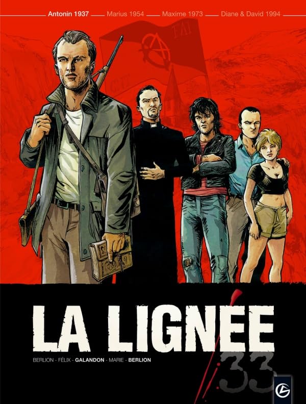 jaquette livre La Lignée Tome 1 - Antonin 1937