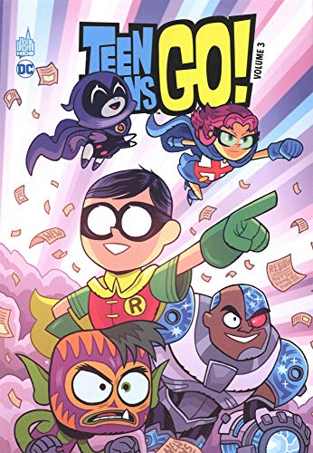 jaquette livre Teen Titans Go ! Tome 3
