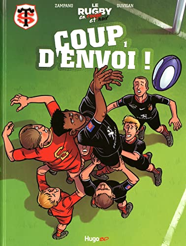jaquette livre Le Rugby En Rouge Et Noir Tome 1 - Coup D'envoi !
