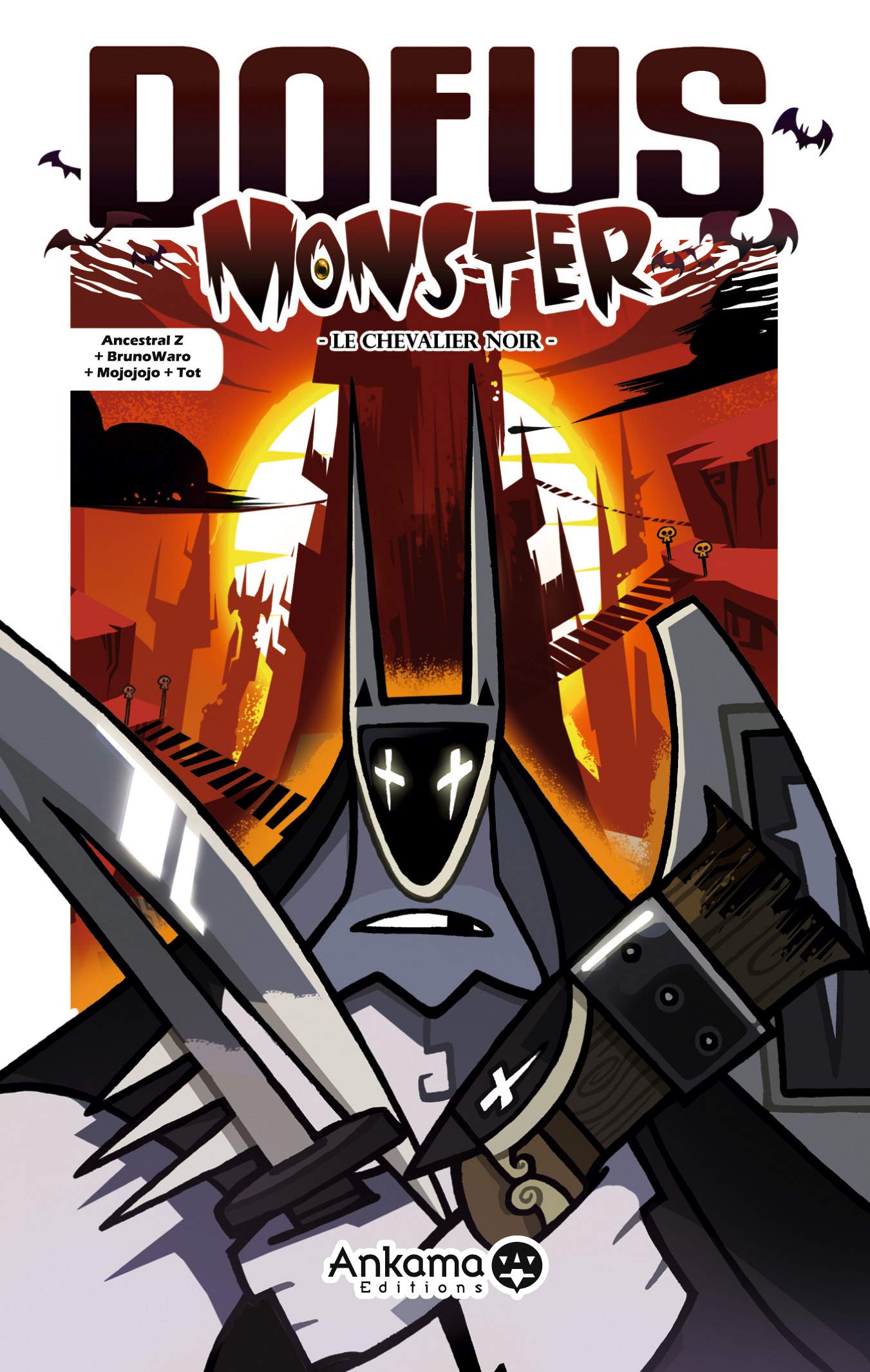 jaquette livre Dofus Monster Vol.3 le Chevalier Noir