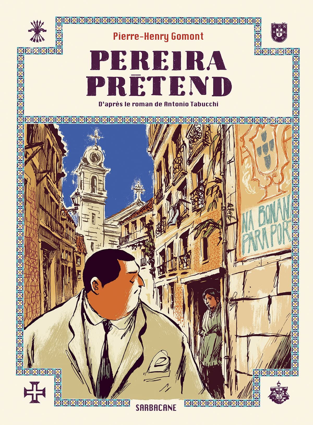 jaquette livre Pereira prétend