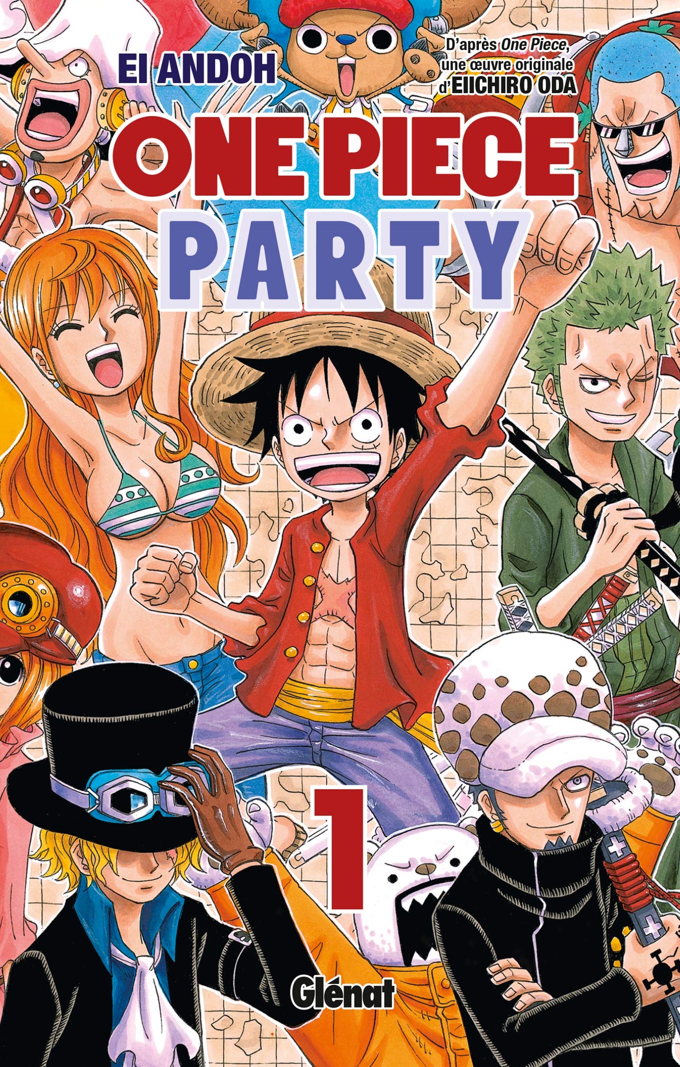 jaquette livre One Piece Party Vol.01