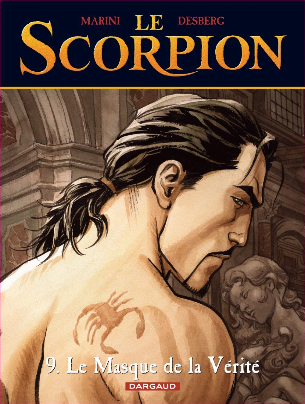 jaquette livre Le Scorpion - tome 9 - Le Masque de la vérité