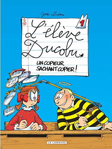 jaquette livre L'élève Ducobu Tome 1 - Un Copieur Sachant Copier !