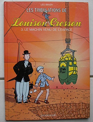 jaquette livre Louison Cresson N° 3 - Le Machin Venu De L'espace