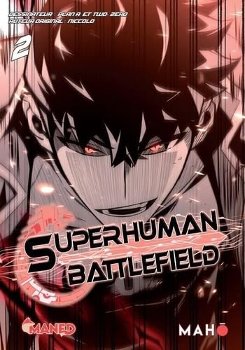 jaquette livre Superhuman Battlefield - Tome 2