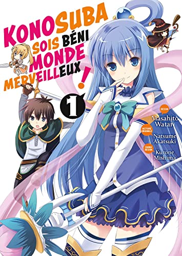 jaquette livre Konosuba - Sois Béni Monde Merveilleux - Tome 1