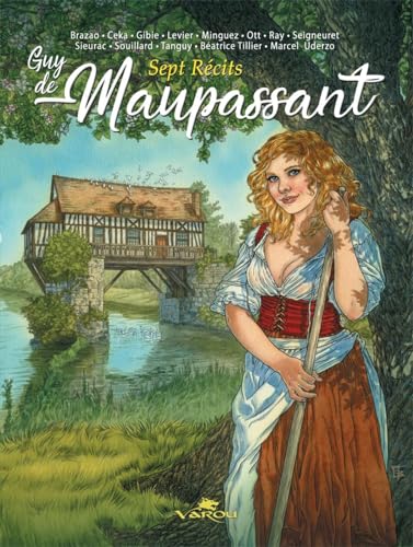 jaquette livre Guy De Maupassant Tome 1 - Sept Récits