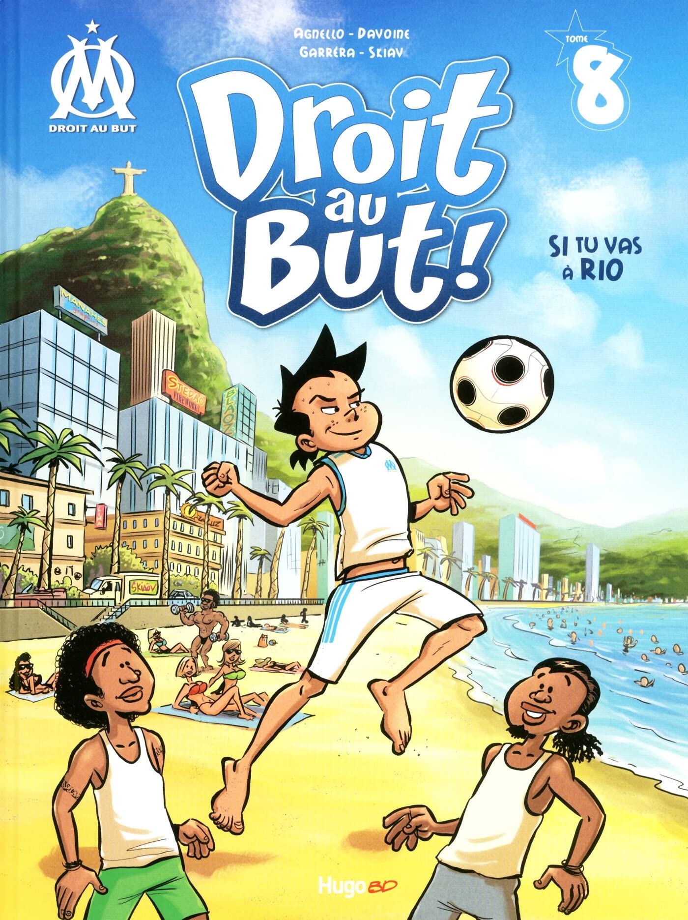 jaquette livre Droit au but, tome 8