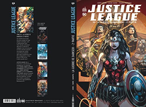jaquette livre Justice League Tome 10 - La Guerre De Darkseid - 2e Partie