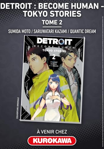 jaquette livre Detroit: Become Human - Tokyo Stories - Tome 2