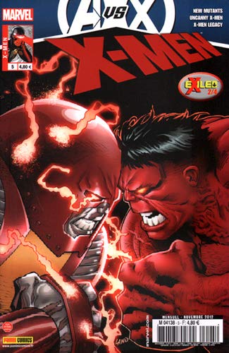 jaquette livre X-Men 2012 005 Avengers Vs X-Men & Exiled (2/4)