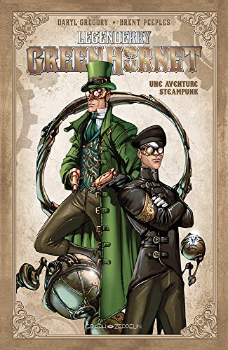 jaquette livre Legenderry Green Hornet - Une Aventure Steampunk