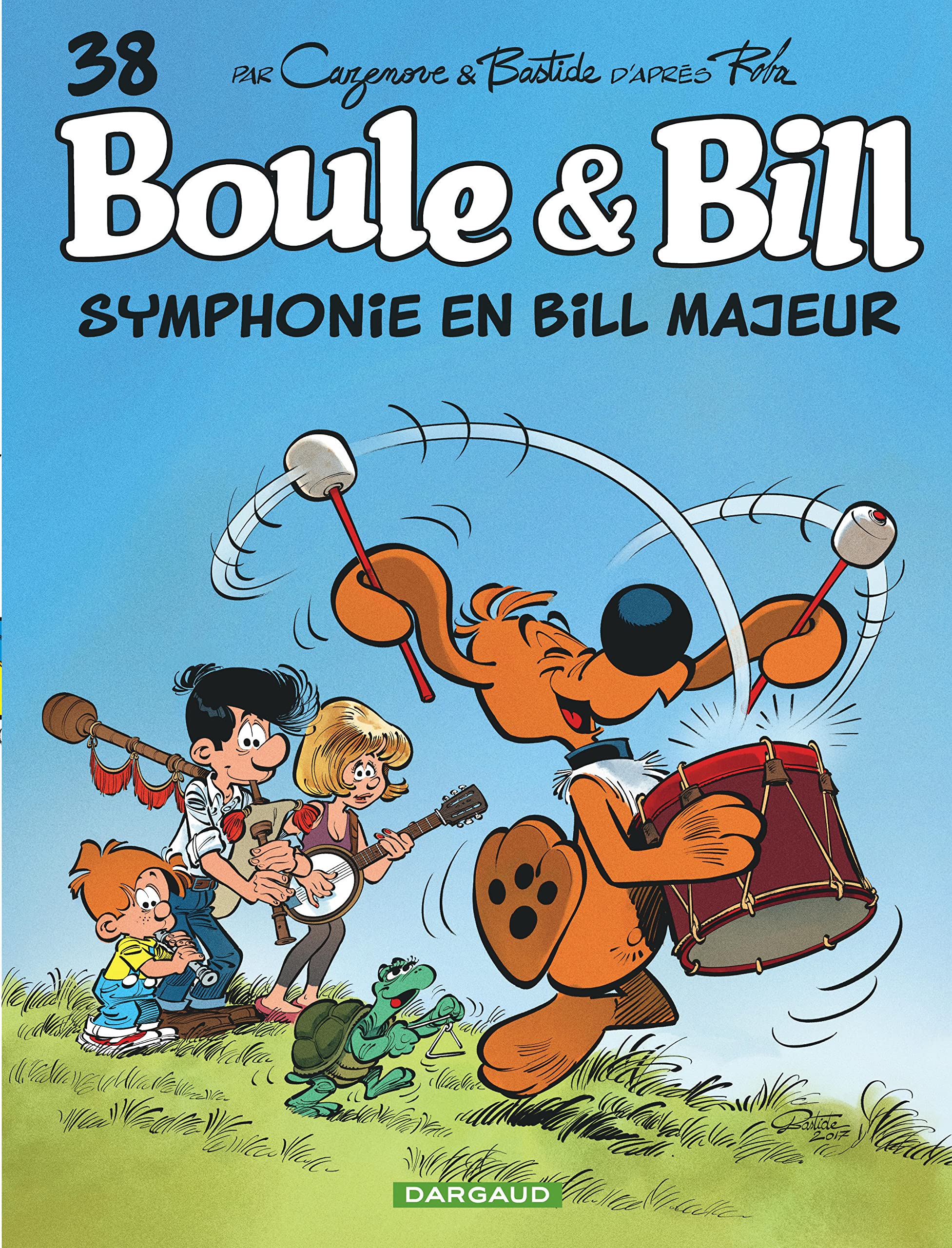 jaquette livre Boule & Bill, Tome 38 : Symphonie en Bill majeur