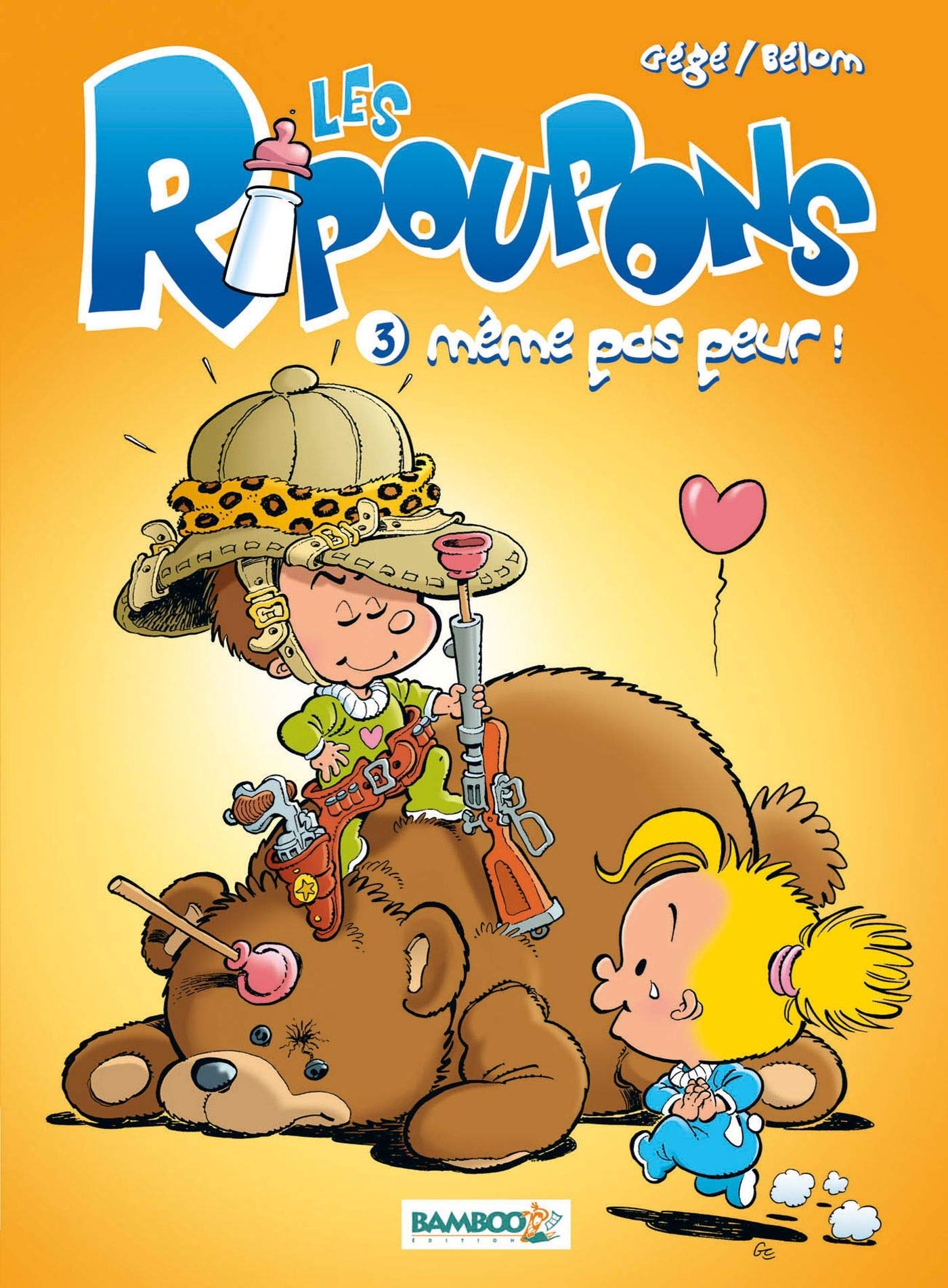 jaquette livre Les Ripoupons, Tome 3 : Même pas peur !