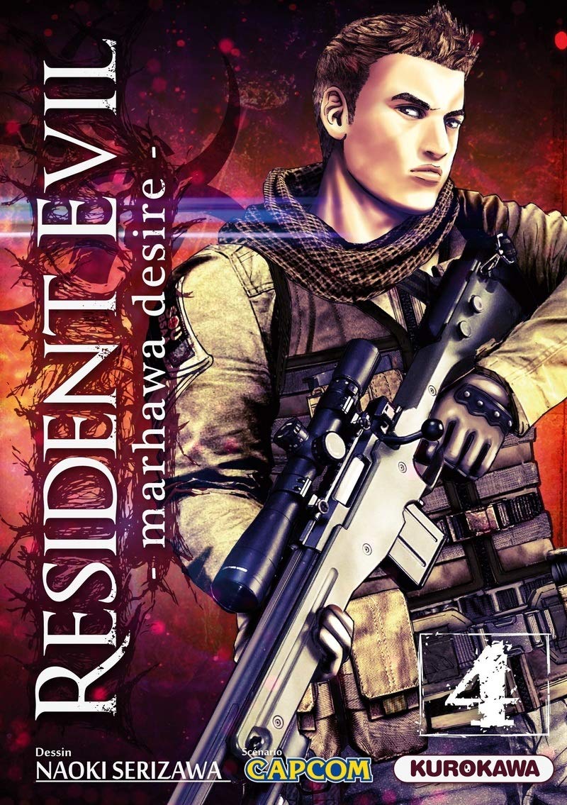 jaquette livre Resident Evil - Marhawa Desire Vol.4