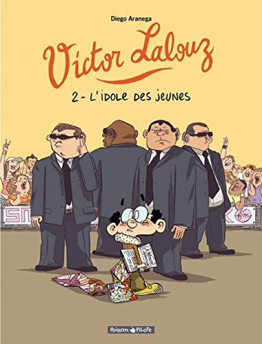 jaquette livre Victor Lalouz Tome 2 - L'idole Des Jeunes