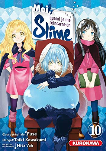 jaquette livre Moi quand je me réincarne en slime - Tome 10