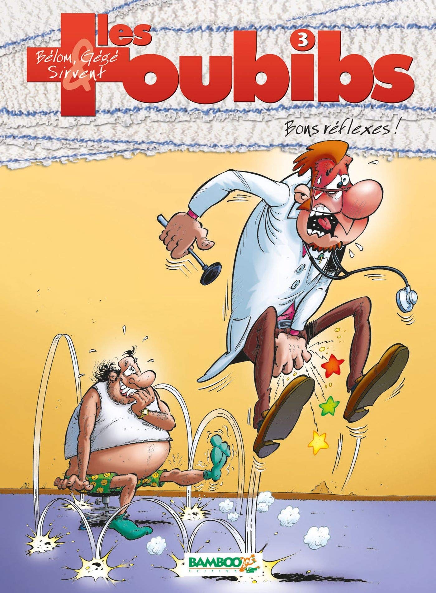 jaquette livre Les Toubibs, Tome 3 : Bons réflexes !