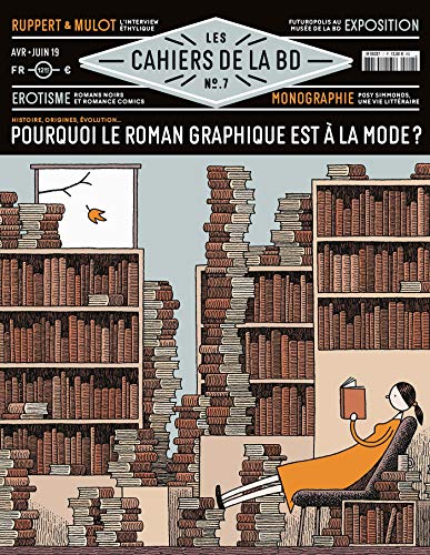 jaquette livre Les Cahiers De La Bd Nº7 - Les Cahiers De La Bd N°7 - Avril-Juin 2019