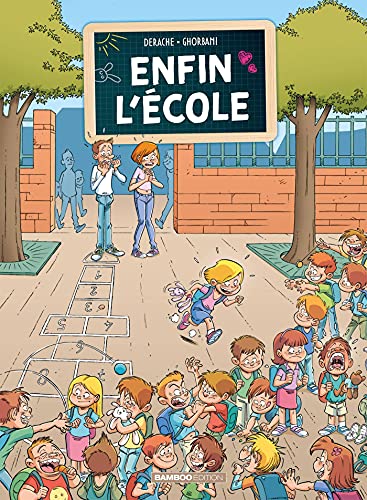 jaquette livre Enfin L'école Tome 1