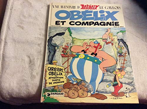 jaquette livre Obélix et compagnie