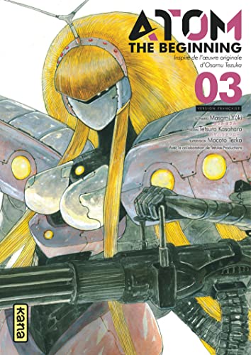 jaquette livre Atom - The Beginning - Tome 3