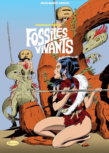 jaquette livre Dinosaur Bop Tome 8 - Fossiles Vivants