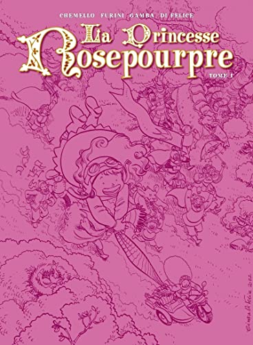 jaquette livre La Princesse Rosepourpre Tome 1