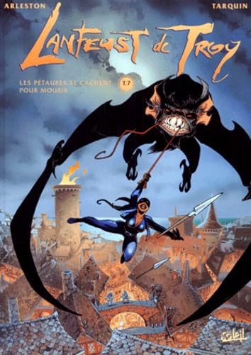 jaquette livre Lanfeust de Troy, tome 7 : Les Pétaures se cachent pour mourir