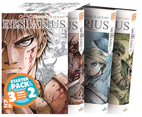 jaquette livre Bestiarius - Coffret starter