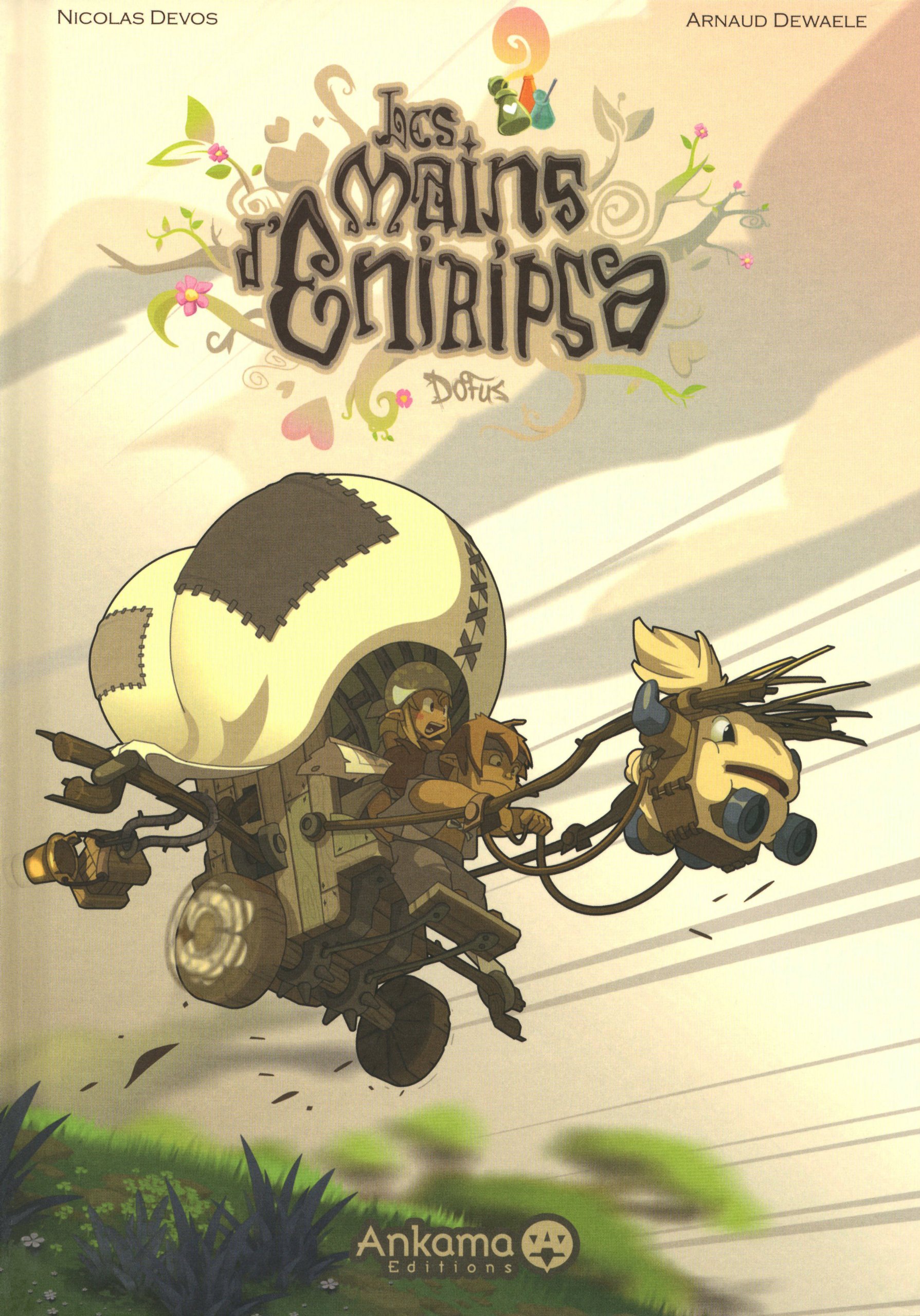 jaquette livre DOFUS : Les Mains d'Eniripsa