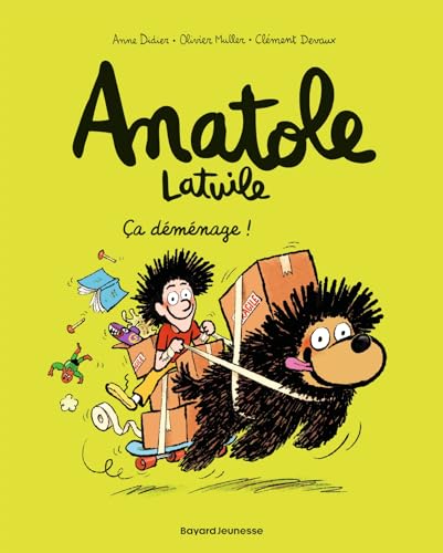 jaquette livre Anatole Latuile Tome 9 - Ca Déménage !