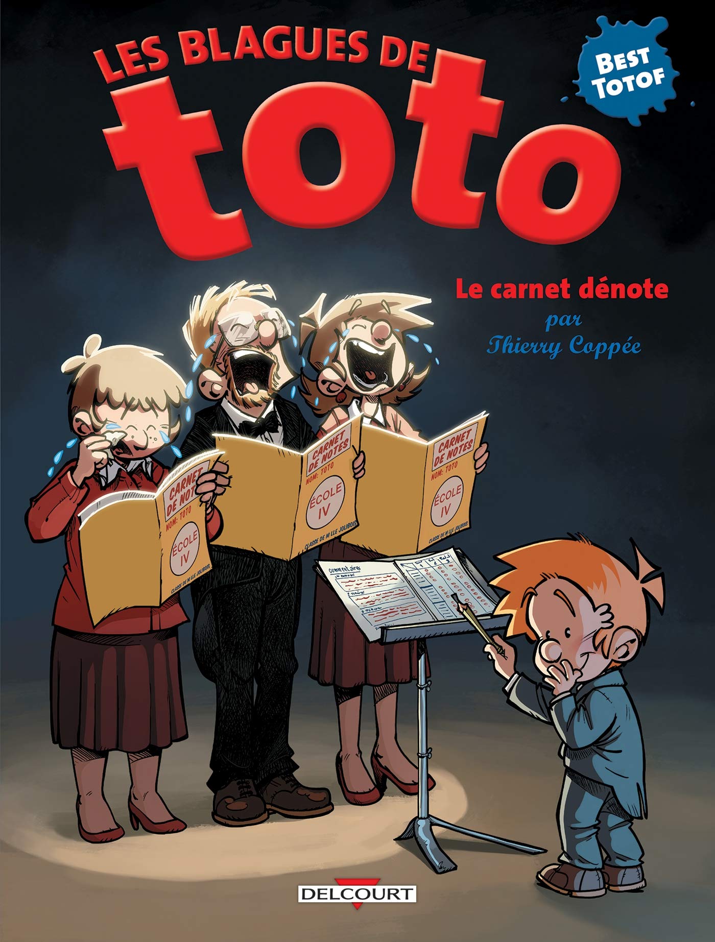 jaquette livre Les Blagues de Toto - HS - Le carnet dénote