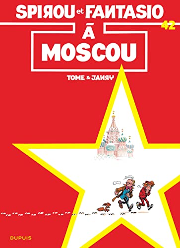 jaquette livre Spirou Et Fantasio Tome 42 - Spirou À Moscou