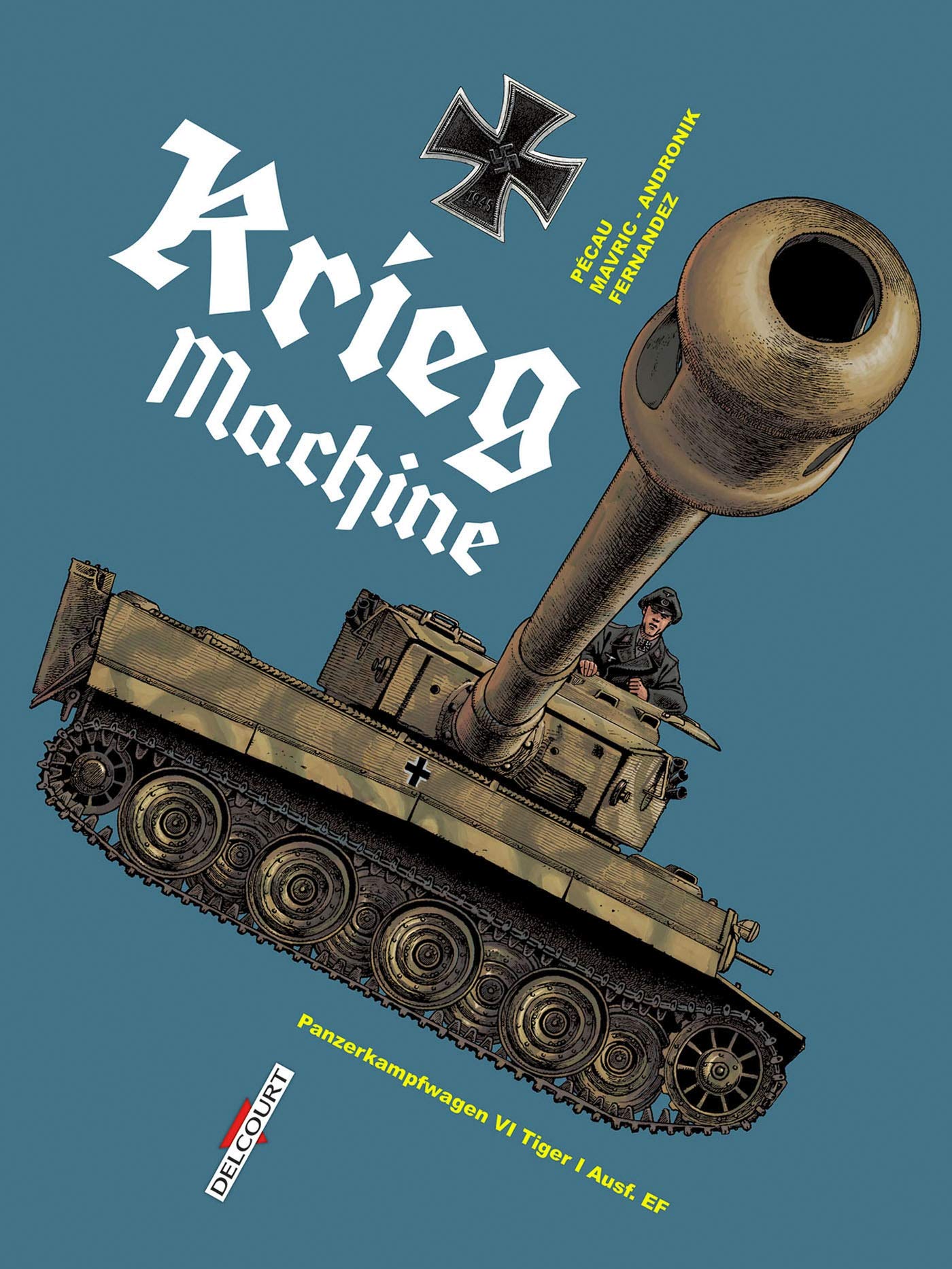 jaquette livre Krieg machine
