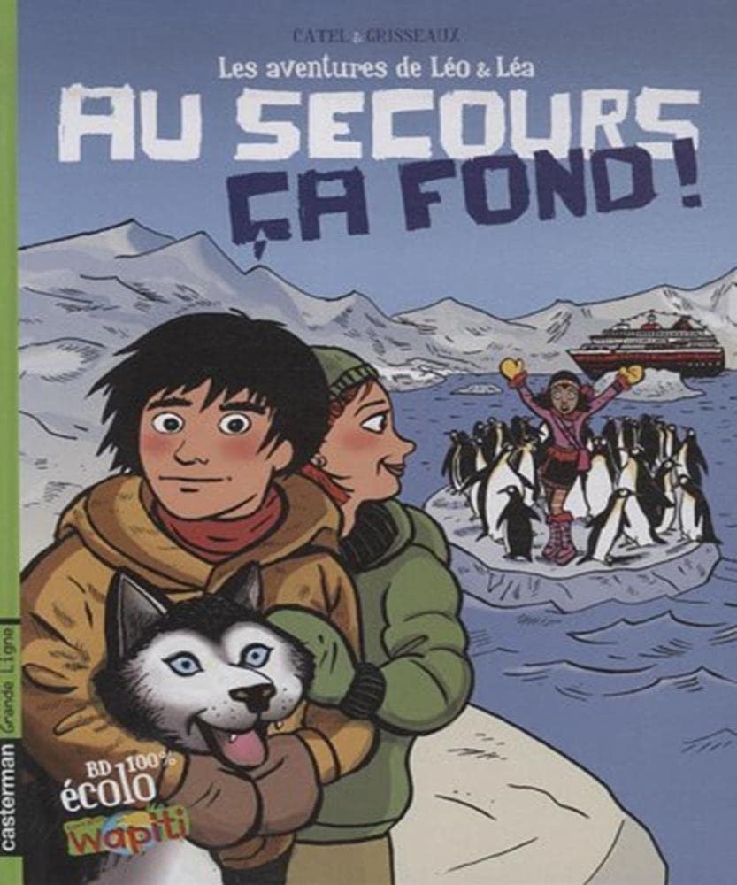 jaquette livre Les Aventures de Léo et Léa, Tome 4 : Au secours ça fond !