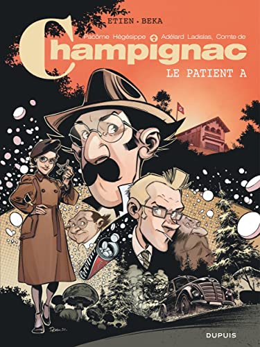 jaquette livre Champignac Tome 2 - Le Patient 