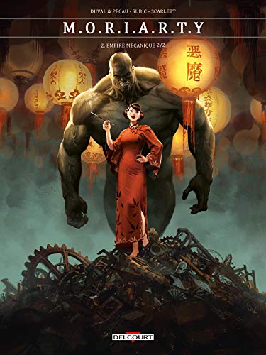 jaquette livre M.O.R.I.A.R.T.Y Tome 2 - Empire Mécanique 2/2