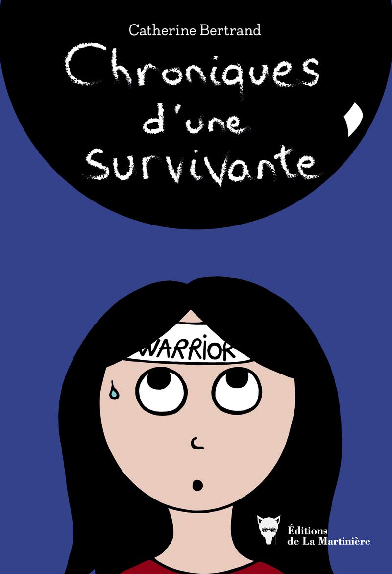 jaquette livre Chroniques d'une survivante - Carnet dessiné