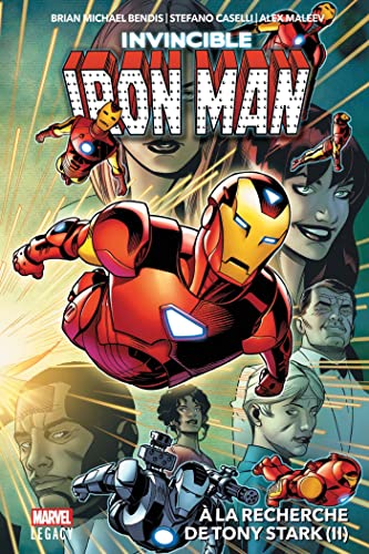 jaquette livre Invincible Iron Man Tome 2 - A La Recherche De Tony Stark