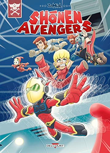 jaquette livre Shonen Avengers
