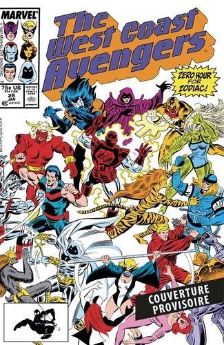 jaquette livre West Coast Avengers L'intégrale - 1987-1988