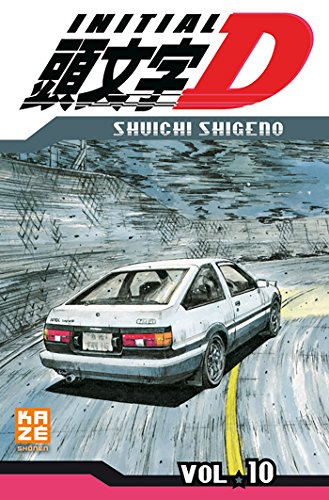 jaquette livre Initial D - Tome 10