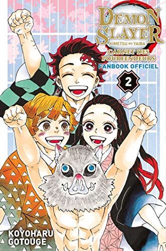 jaquette livre Demon Slayer - Fanbook - Tome 2 : Carnet de Pourfendeurs