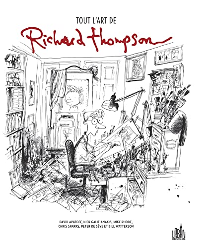 jaquette livre Tout L'art De Richard Thompson
