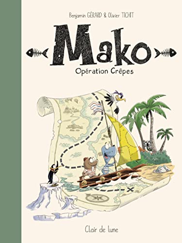 jaquette livre Mako - Opération Crêpes