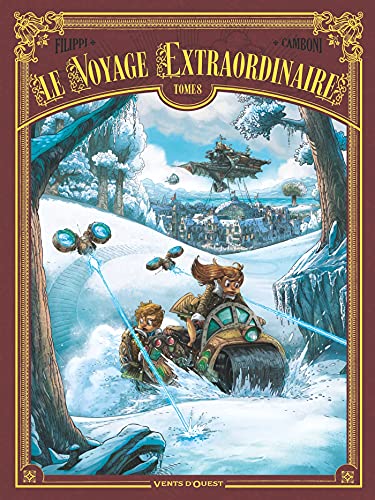 jaquette livre Le Voyage Extraordinaire Tome 8 - Cycle 3 - Vingt Mille Lieues Sous Les Glaces - 2/3