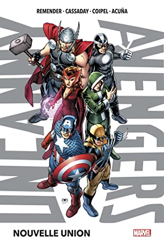 jaquette livre Uncanny Avengers Tome 1 - Nouvelle Union